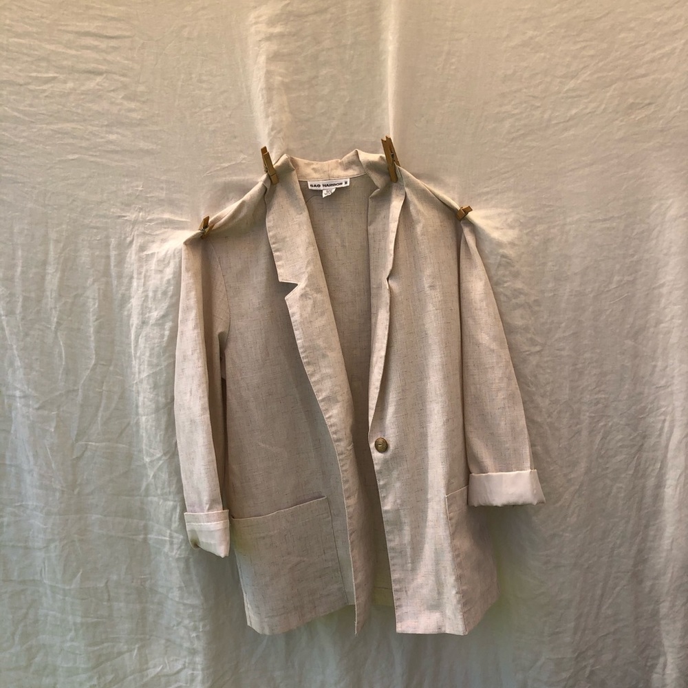 Linen blazer